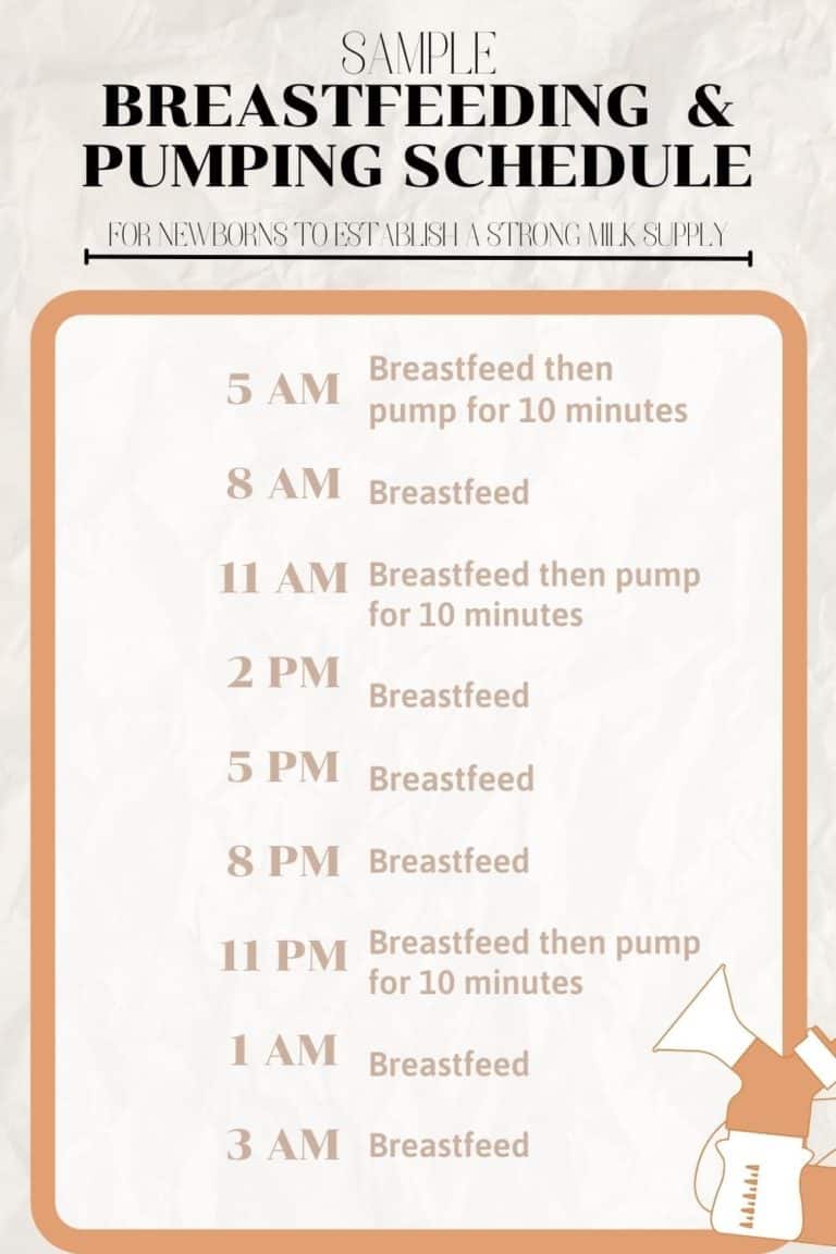 How to Establish a Breastfeeding and Pumping Schedule